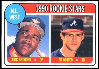 13 NL West Rookies (Eric Anthony Ed Whited)